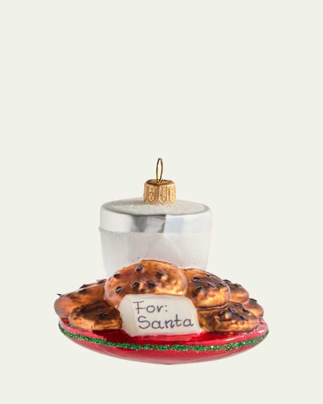 Cookies for Santa Christmas Ornament